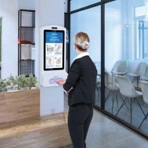 Automatic Hand Sanitizer with Digital Signage